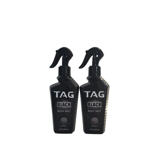 Tag Other - Tag Black Fine Fragrance Body Mist Midnight 8 fl.oz ,Lot Of 2